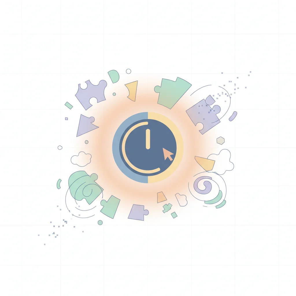 타이머에 맞춰 살기 시작했다