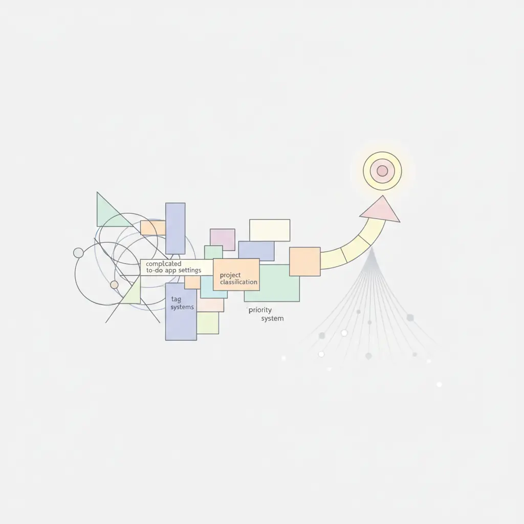 복잡한 할 일 앱 설정, 프로젝트 분류, 태그 체계, 우선순위 시스템
