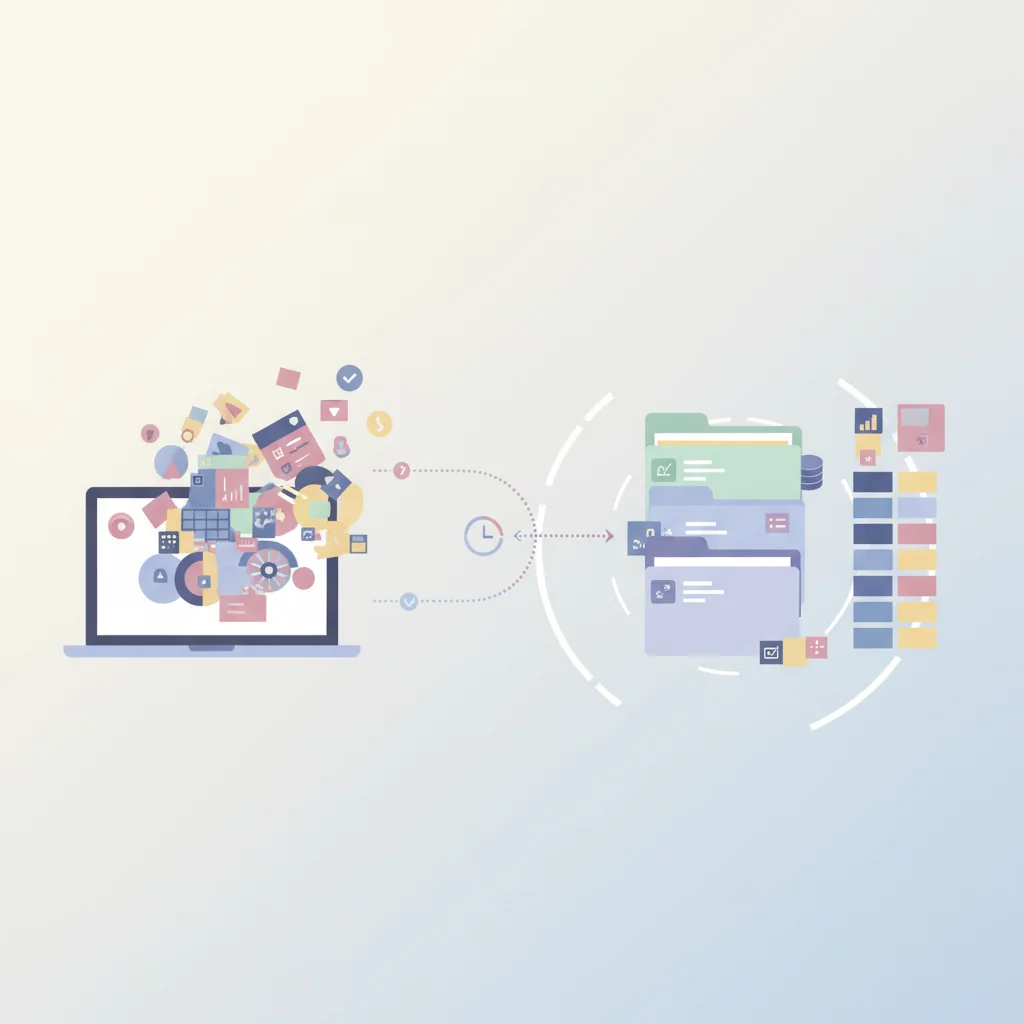 템플릿을 정리하는 게 일이 되었다