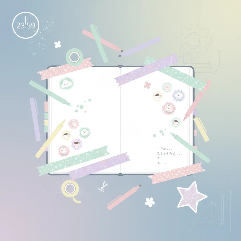 플래너 꾸미기가 일이 되었다