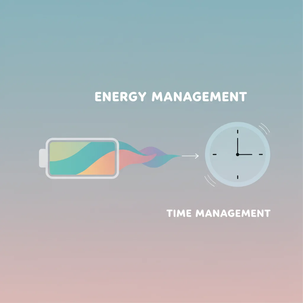 시간보다 에너지가 중요해