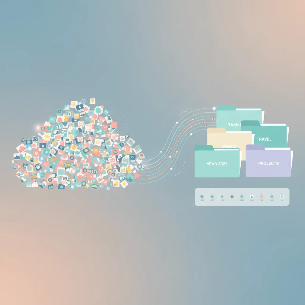 "사진을 체계적으로 정리하면 언제든 추억을 꺼내볼 수 있어"