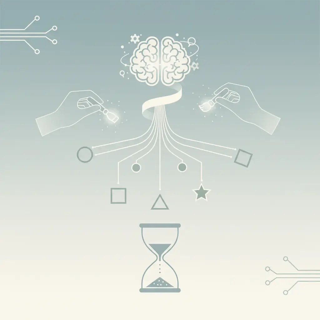 완벽한 프롬프트를 찾으려 몇 시간째 수정하는 모습