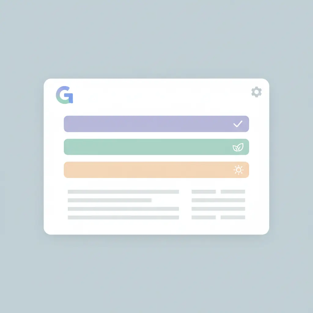 깔끔하게 정리된 Gmail 화면, 라벨이 3개만 있음