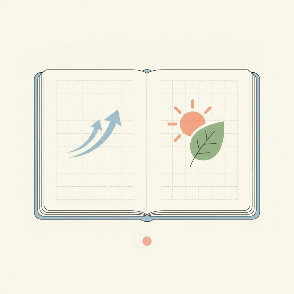 깨끗한 메모장 한 권